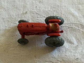 Matchbox Lesley 4a Massey Harris Tractor 1954 No Box Red Fenders MW 5