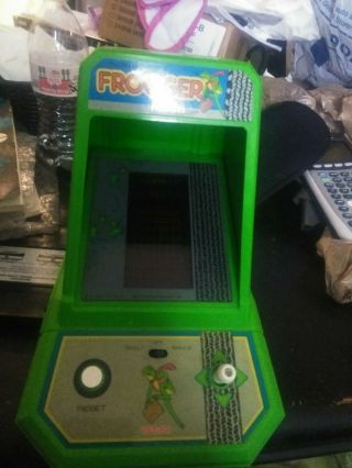 Frogger Vintage Tabletop Arcade - Type Game By Sega