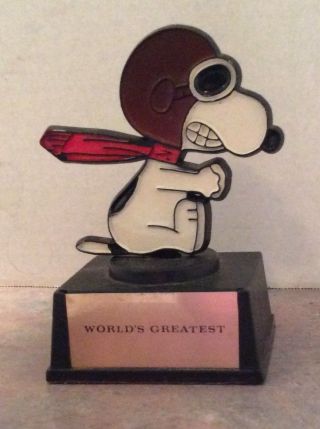 Aviva Trophy Aviator Snoopy Red Baron " World 