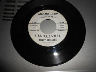RARE Penny Richards - I ' ll be yours/The only way - Moonglow 201 3