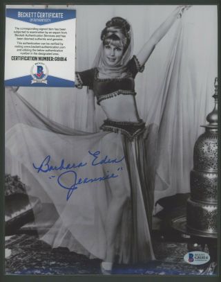 Barbara Eden Signed 8x10 Photo Auto Autograph Beckett Bas