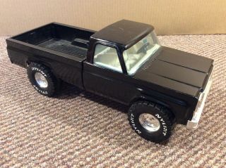 Vintage Nylint Black Chevrolet 14 " Pickup Truck Played With