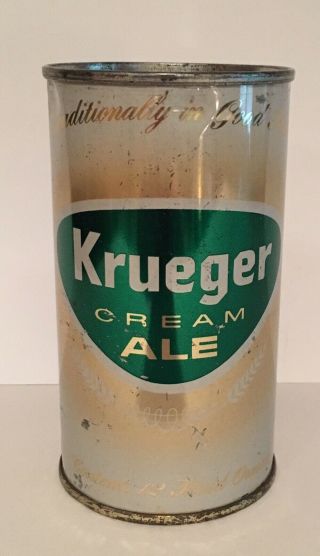 Krueger Cream Ale Flat Top Can (g.  Krueger Brewing Co.  - Cranston,  Ri)