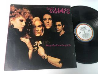 The Cramps Lp Songs The Lord Taught Us Orig