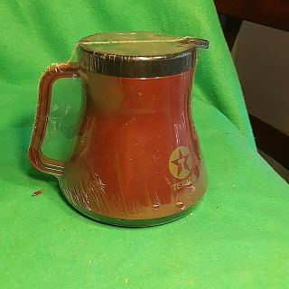 Vtg Nos Aladdin Texaco Coffee Wide Bottom Travel Mug Untippable Non - Slip 20 Oz