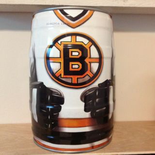 Molson Boston Bruins 5 Liter Gallon.  Mini Keg