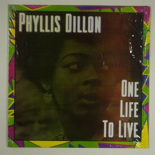 Phyllis Dillon " One Life To Live " Reggae Lp Treasure Isle