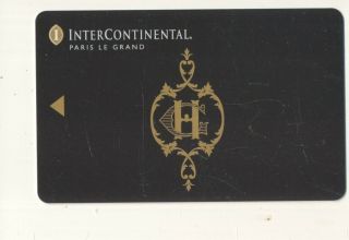 Intercontinental - - - - - Paris Le Grand - - - - - Paris,  France - - - - Room Key - K - 87