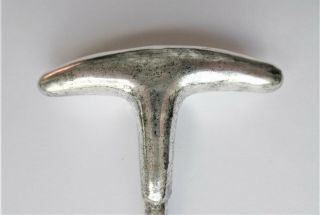 Antique Rare Swedish Silver Plated Corkscrew Called " Perfekt " - Made Ca 1930.