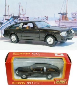 Tomica Dandy 021 1/43 1978 Toyota Celica Lb 2000gt Metallic Black Made In Japan