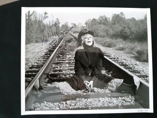 1968 Autographed And Personalized Photo Of Kim Novak In The Great Train Robbery
