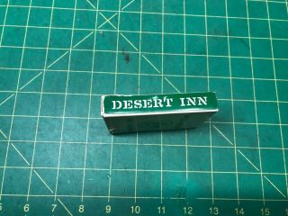 Desert Inn Hotel Casino Jousha Tree Vintage Green Playing Cards Las Vegas rare 3