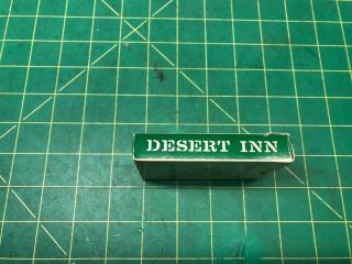 Desert Inn Hotel Casino Jousha Tree Vintage Green Playing Cards Las Vegas rare 4