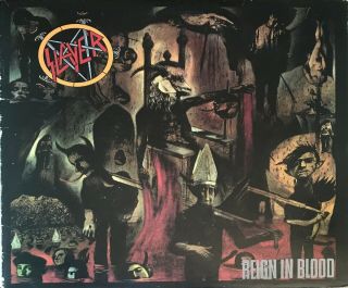 Slayer Reign In Blood - Lp 1986 Def Jam First Pressing Vinyl Ghs 24131