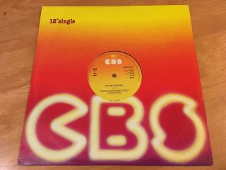 U2 Three Irish Vinyl 12  Single Second Pressing Rare 1979 Ireland Cbs 12 - 7951