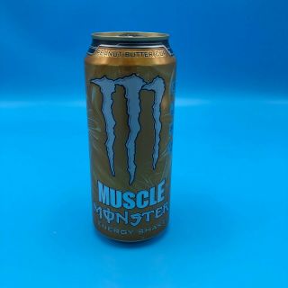 Monster Energy Discontinued Muscle Peanut Butter Cup Empty Can 15oz