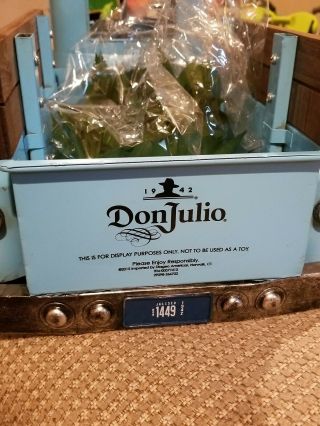 don Julio tequila blue truck 1449 blue truck RARE with agave 7