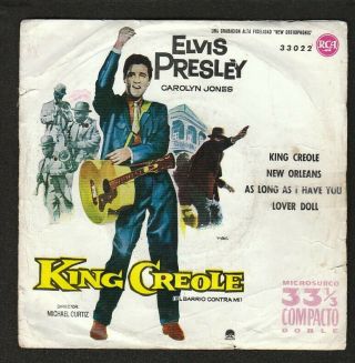 Elvis Presley:mega Rare Spain 7 