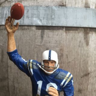 Baltimore Colts TAP HANDLE Johnny Unitas Beer Kegerator NFL Football Knob 2