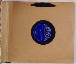 CHICK WEBB,  ELLA FITZGERALD: Memorial Album US Decca 6x 78 Jazz Album 2