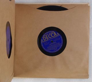 CHICK WEBB,  ELLA FITZGERALD: Memorial Album US Decca 6x 78 Jazz Album 4