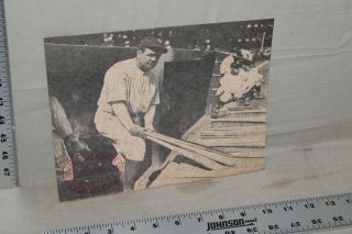 Scarce 1920s Louisville Slugger Babe Ruth Promo Store Display Sign Bat Baseball