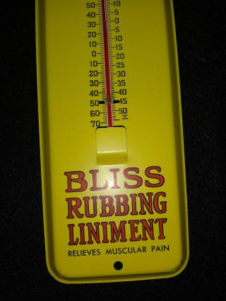BLISS NATIVE HERBS TABLETS THERMOMETER ALONZO BLISS MEDICAL CO.  WASHINGTON D.  C. 3