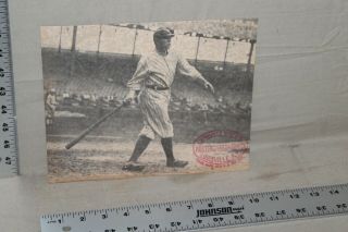 Scarce 1920s Louisville Slugger Baseball Promo Store Display Sign Sporting Bat
