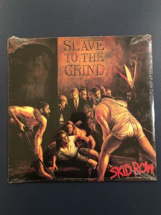 Skid Row Slave To The Grind 1991 Columbia House Us Lp Vinyl