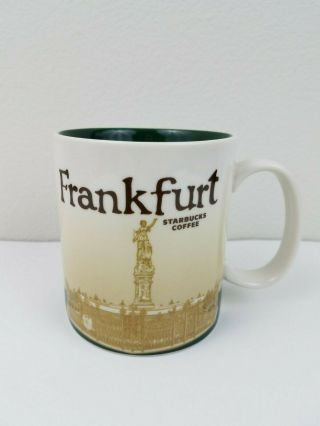 Starbucks Frankfurt Global Icon City Collector Series 16 Oz Mug 2012