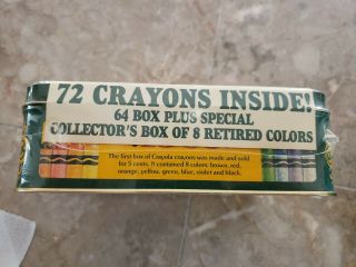 Vintage Crayola Collectors Colors Limited Edition,  Tin with Crayons,  1991 2