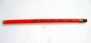Old Early 1920 - 30s Moxie Soda Pop Advertising Sign Trademark Pencil