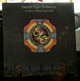 1976 Electric Light Orchestra Elo A World Record Album Vinyl Lp (m)