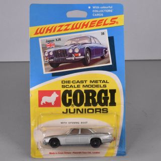 Corgi Juniors 39 Jaguar Xj6 4.  2 Whizzwheels On Card Blister Pack