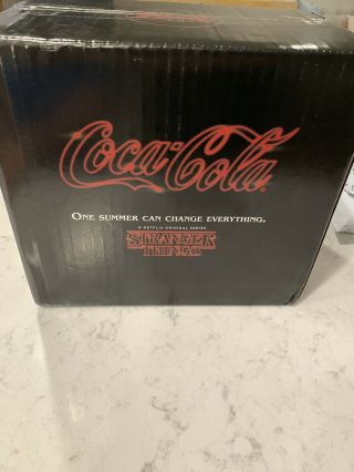 STRANGER THINGS EDITION COKE COCA COLA BOTTLE CAN SET 2019 LIMITED 2