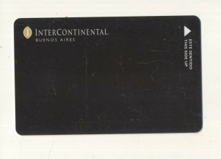 Intercontinental - - Buenos Aires - - Argentina - - - - - - Room Key - K - 59