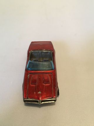 Vintage 1967 Hot Wheels Red Custom Firebird Redline Diecast Car Mattel Made USA 2