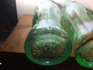 1915 FORT PIERCE,  FLA.  1923 LYNCHBURG,  VA.  Coca - Cola bottles loc 12 2