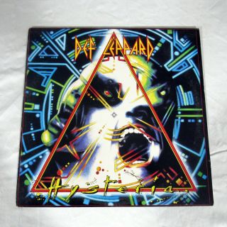 Def Leppard Hysteria Lp 1987 Vinyl Record 1980 
