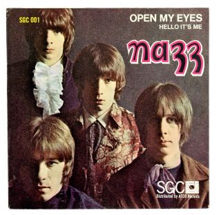 Nazz 1968 Sgc 45rpm Open My Eyes B/w Hello It 