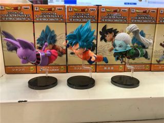 Set of 6 Dragon Ball Z DBZ WCF World Collectable 30th Vol.  6 Figure 2
