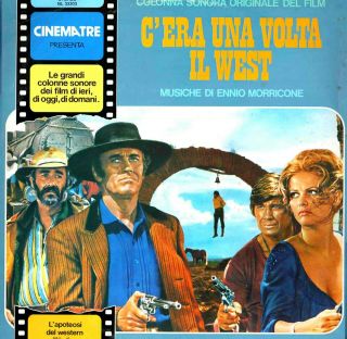 Once Upon A Time In The West Sound Track Music By Ennio Morricone Lp