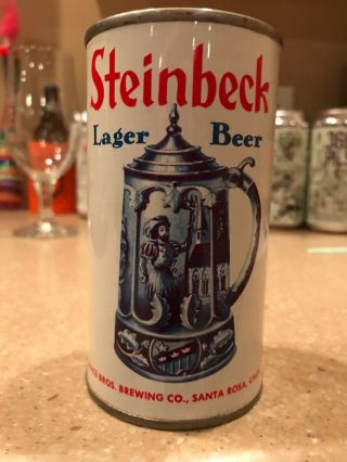 Steinbeck Flat Top Beer Can,  Grace Bros,  Santa Rosa,  Ca Usbc136 - 11