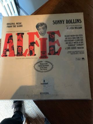 Alfie.  Sonny Rollins.  Soundtrack.  Vinyl