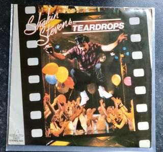 Shakin’ Stevens Very Rare Vinyl Lp “teardrops” Turkey 1985 Vgc