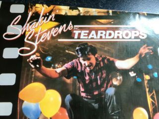 Shakin’ Stevens Very RARE Vinyl LP “TEARDROPS” Turkey 1985 VGC 3