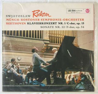Sviatoslav Richter Beethoven Piano Con.  1 Rca Ed.  1 Living Stereo Lsc - 2544