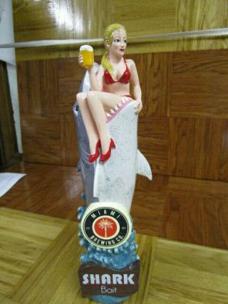 Miami Brewing Co.  Shark Bait Beer Tap Handle (with Defects)