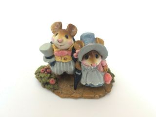 Wee Forest Folk Lord And Lady Mousebatten Figurine