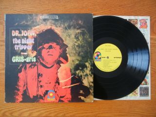 Dr.  John The Night Tripper Gris - Gris Vinyl Lp Atco Sd 33 - 234 Vg,
